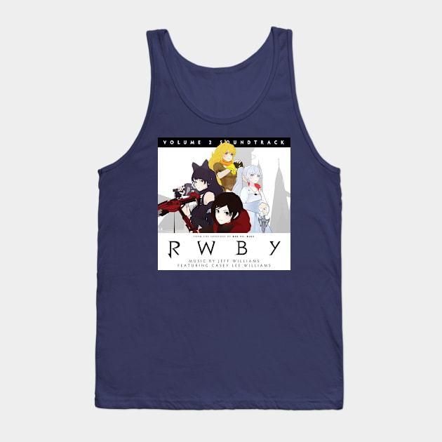 RWBY - Volume 2 OST Album Cover Tank Top by indieICDtea